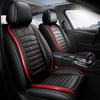 Universal Leather Car Seat Covers - All-Season Full Coverage & Cushions