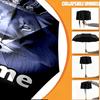 Custom Name Personalized Football Club F.C Print Umbrella, Auto Open Close, 8‑Rib Sturdy Frame, Commute Camping Hiking Use, Birthday Gift