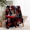 Love and Deepspace Theme Printed Blanket - Perfect for Couch, Bed, Travel & Outdoor Use | Machine Washable, Cozy & Durable.