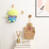 Wooden Wall Hook Lightweight Adhesive Hook with Natural Wood Grain Design Hook for Items Kids Schoolbags Hats Scarves
