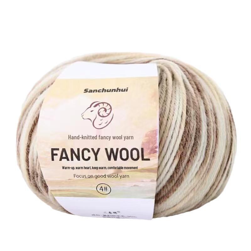Chunky Merino Wool Yarn 50g for DIY Knitting & Crochet Sweaters and Scarves