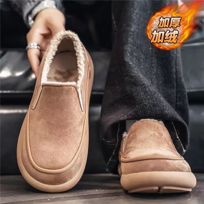 Универсальная мужская обувь Новые зимние бархатные утепленные хлопковые туфли Birkenstocks 44