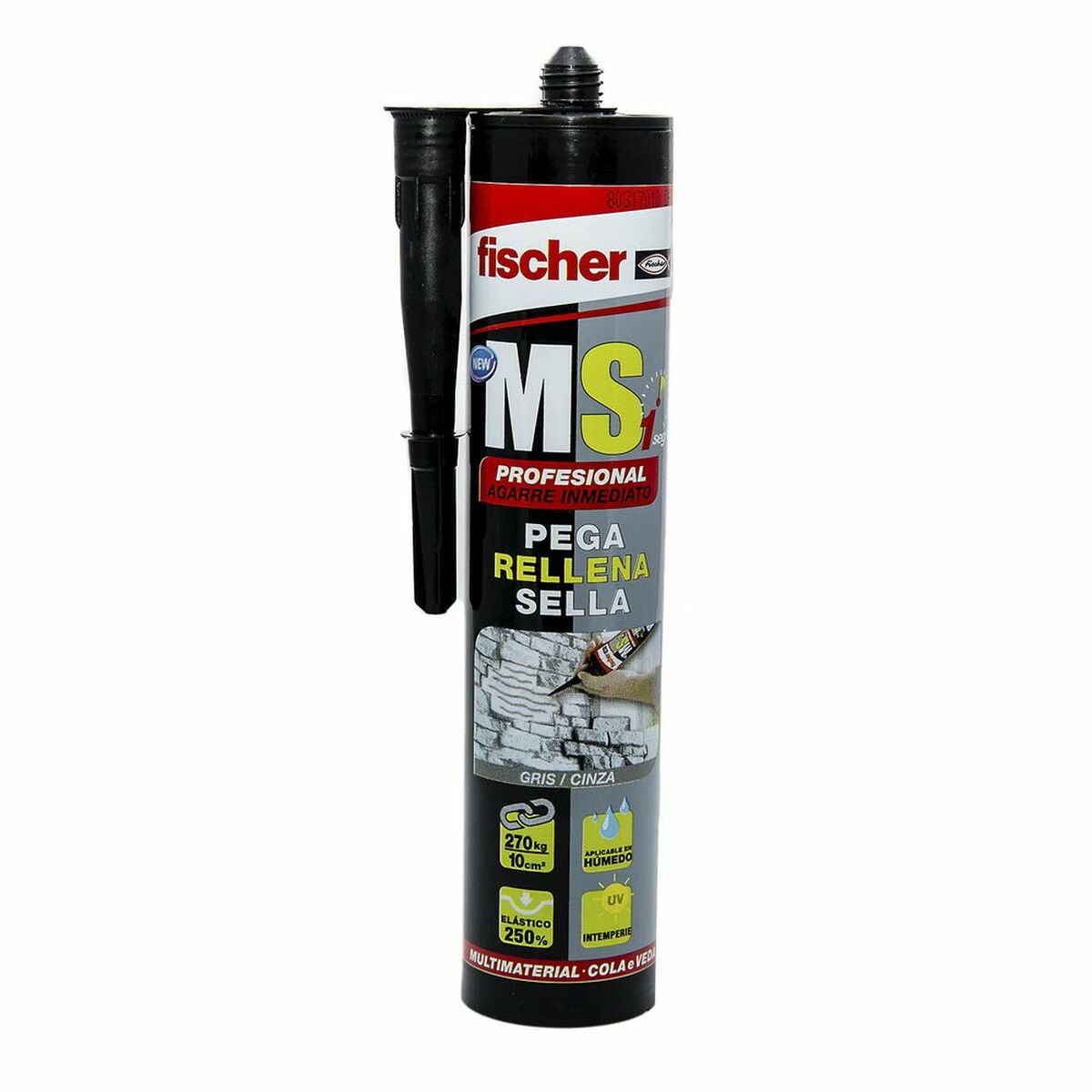 

Герметик/клей Fischer Ms Grey 290 мл TU прозрачный