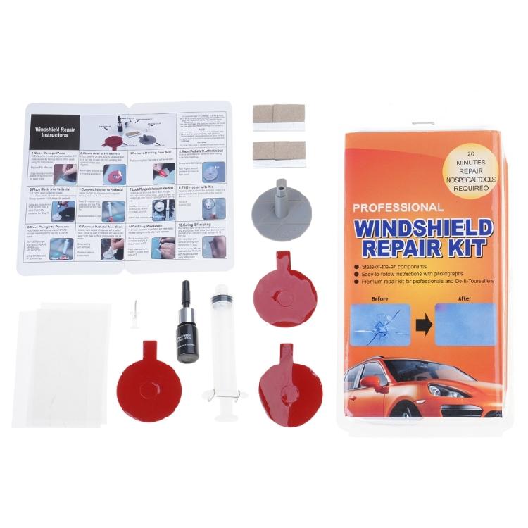Windshield Repair Fluid Resin Quick Fix Car Cracked Glass Auto Windscreen Sealer 1