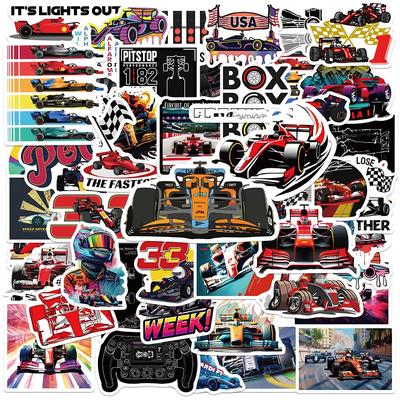 10/50 pezzi Adesivi Cool Speed Racing Per Decorazione Moto Auto Laptop Bici Custodia Valigia Borraccia Decalcomanie Fai da Te