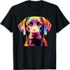 Colorful Pop Art Labrador Lover Portrait T-Shirt