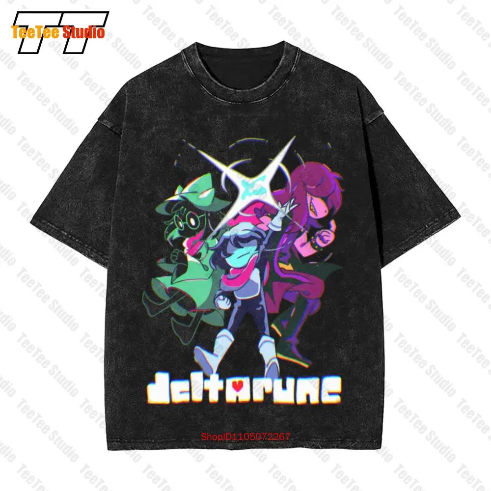 Deltarune Vintage Oversized TShirt EV S