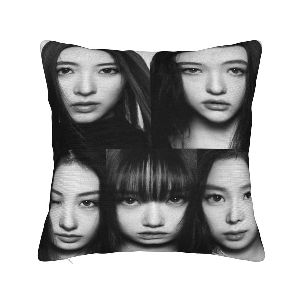 Camera da Letto Calda meovv kpop k-pop gruppo di ragazze Decorazioni Federe Accessori Copricuscino con Cerniera Varie Misure