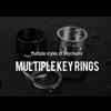SWT XUE Nickel-Plated Metal Key Rings