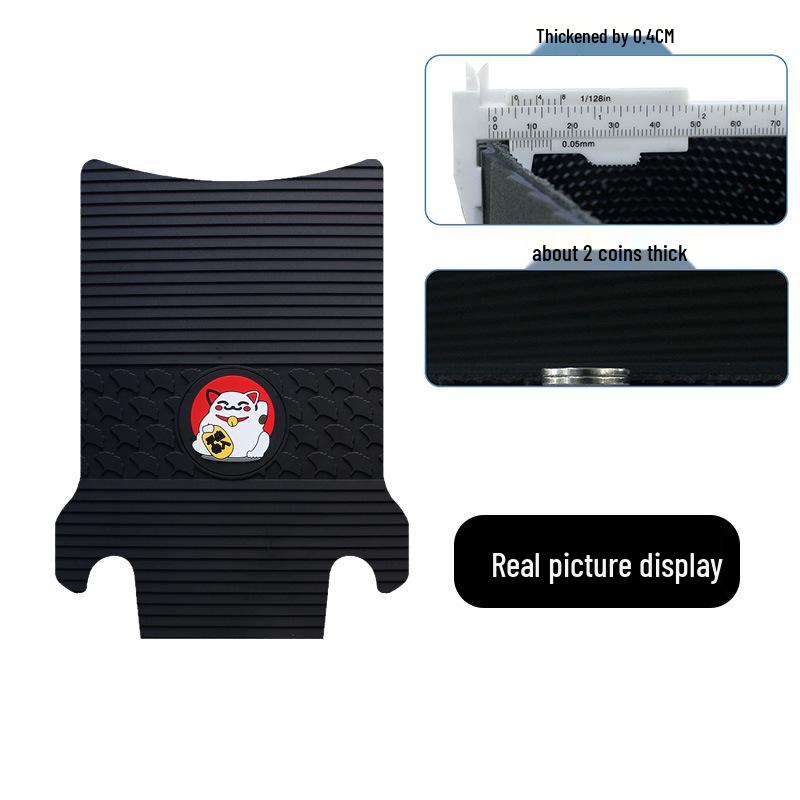 Durable Waterproof Non-Slip Rubber Foot Mats for Yadea Mofang Electric Vehicles