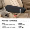Car Armrests Cover Centre Console Front Seat Armrest Protector Accessories For Jeep Cherokee Wrangler JK Gladiator Compass AKQ1