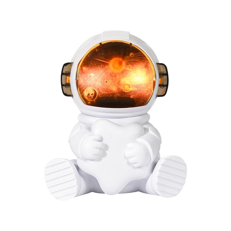 

2025 Новый увлажнитель воздуха Astronaut Star Lamp, большой объем тумана, бесшумная работа, циркуляция по всему дому, настольный распылитель для праздничного подарка