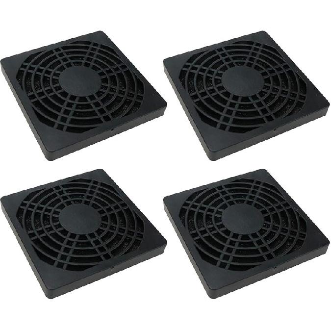2.36 inch/60mm Fan Dust Filter PC Cooler Fan Filter Dustproof Cover Computer Case Mesh 4PCS