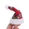 Adjustable Xmas Cat Santa Hat Cloth Puppy Christmas Hat Pet Dress Up Christmas Pet Hat  New Year