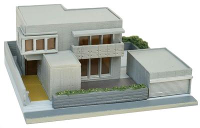 TOMYTEC Building Collection Kenkore 012-4 Modern House B4 Diorama Supplies 313731