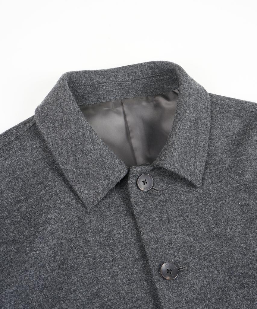 Birbante Wool Blend Blouson Jacket - Grey