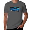 Blue C10 TShirt Big and Tall Crew Neck Tee