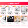 MOES WiFi Water/Electric Floor Heating Thermostat Gas Boiler Temperature Controller Smart Alexa Tuya Google Voice Zigbee Control