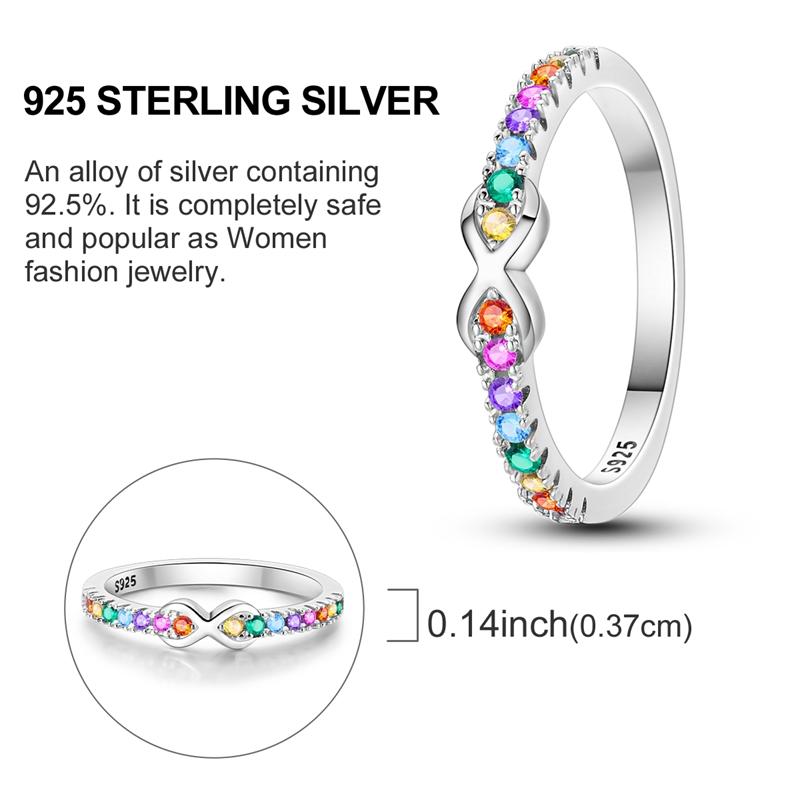 Rings Sales 925 Silver Love Heart Sun Moon Star Iris Adjustable Rings For Women Wedding Birthday Party Jewelry Gift