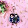 Sturdy And Clear Acrylic Demon Slayer Keychain For Fans Of Kimetsu No Yaiba
