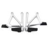 For BMW R1250GS R1200GS R1250 GS 1200GS LC Adventure 2013-2024 Motorcycle Rear Passenger Footpegs Kit Foot Rest Bracket Full Set