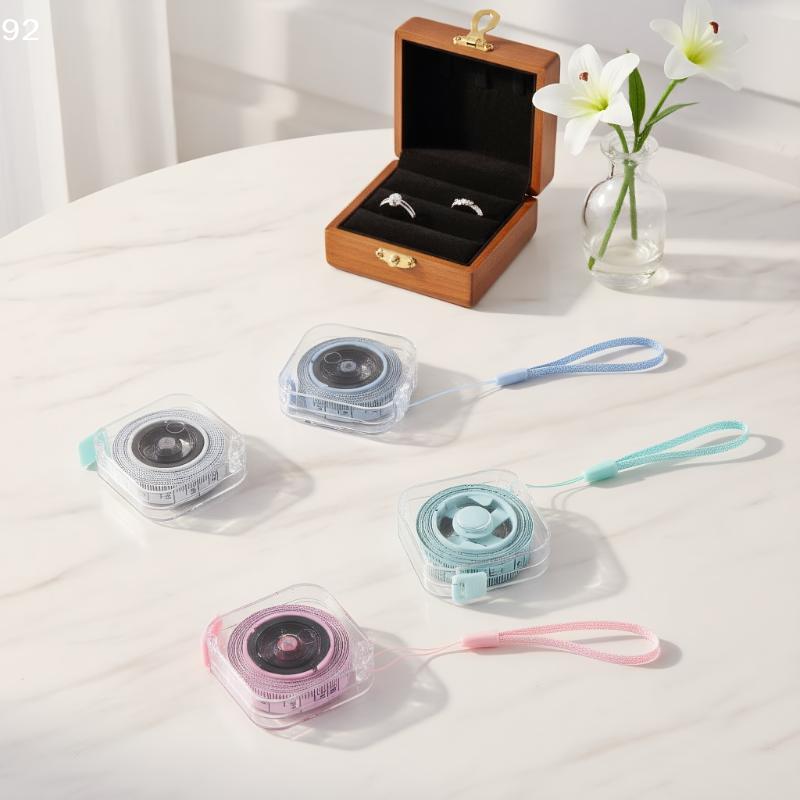High-use 2-meter Shrinkable Tape Measure; Accurate Imperial and Metric Measurements for Everyday Tasks
