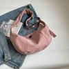 Solid Color Shoulder Bag Dumpling Bag Women's Crossbody Bag