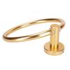 Towel   Space Aluminum Modern Round Hand Towel Holder Bath Hardware for Balcony Hotel