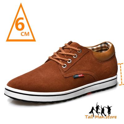 Schuhe mit Absatz Schuhe mit Erhöhung Schuhe zur Höhenvergrößerung Männer Einlegesohle zur Höhenvergrößerung 6 cm Herren Sneaker Sport Schwarze Schuhe