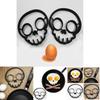 Skull Silicone Egg Maker Cartoon Egg Mold For Breakfast And Gifting