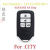 BaoJiangDd Car Key for HONDA CITY CIVIC Smart Remote Key  FOR 2020+ CITY CIVIC REMOTE KEY 4Button 433MHz ID4A 72147-T00-M11