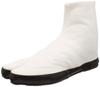 Moonstar Lifestyle FINE Tabi Made in Size 2E VULCANIZED/JIKATABI Sneakers, Japan, Vulcanized, White/Black, 27.0 cm,