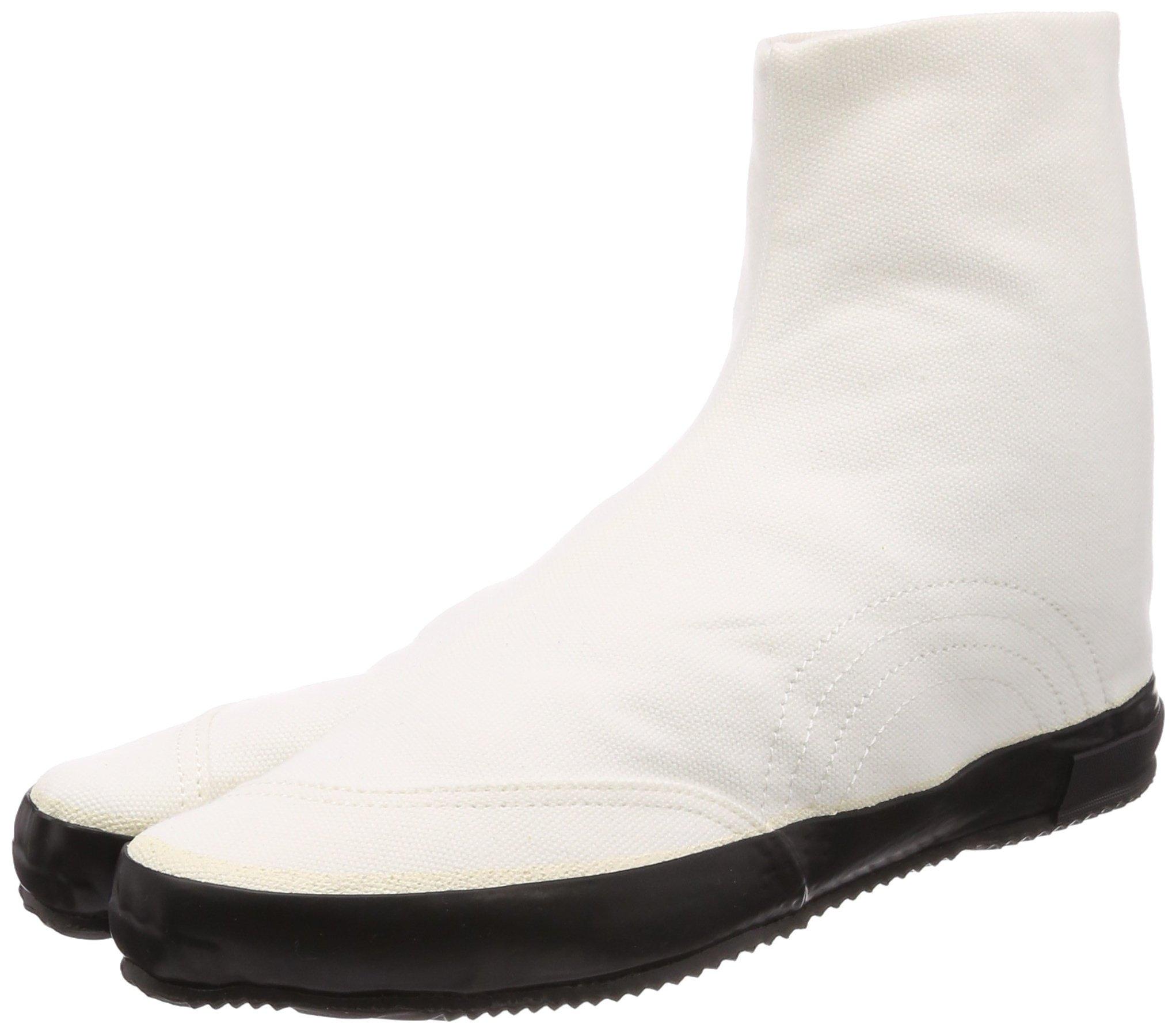 

Moonstar Lifestyle FINE VULCANIZED/JIKATABI Tabi Sneakers, Made in Japan, Vulcanized, White/Black, Size 22.0 cm, 2E