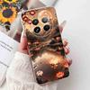 For Realme 12 Pro RMX3842 6.7" Summer Lotus Cute Cat Soft Silicone TPU Cover For Realme 12Pro+ 12Pro Plus RMX3840 Bumper Shell