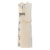 Spring 2025 New Chinese Style Stand Collar Vest & Half Skirt Two-Piece Set Dress (ZM25201)