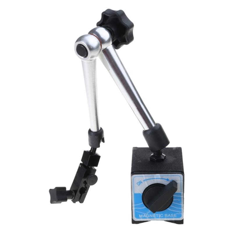 

Strong Magnetic Dial Gauge Holder 3-Joint Adjustable Holder Powerful Magnetic Base with Swivel Arm for Accurate Readings 1