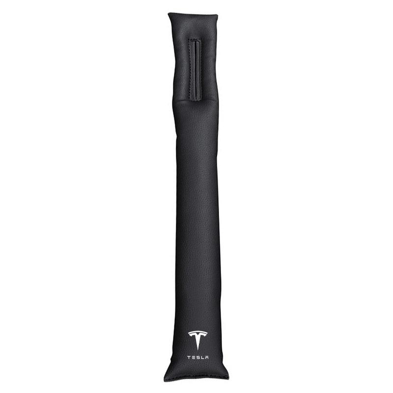 1/2Pc Car Seat Gap Filler Side Seam Plug Strip Leak-proof Filling Strip For Tesla Model 3 Model X S 2016-2020 Decals TM3 TMX TMS Decal