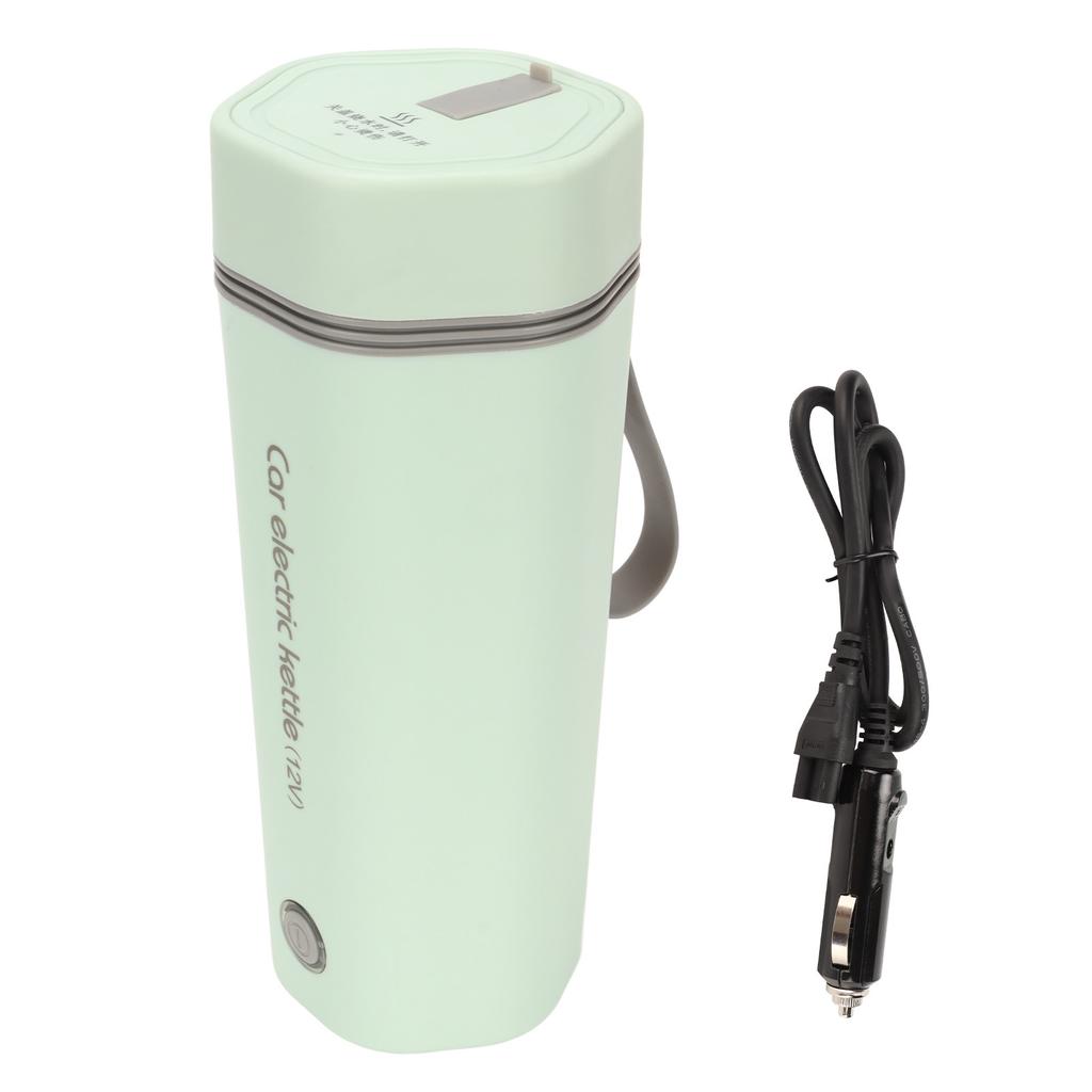12V Car Electric Kettle Men Women Fashionable Travel Portable Auto Shut Off Water Boiler for Tea
