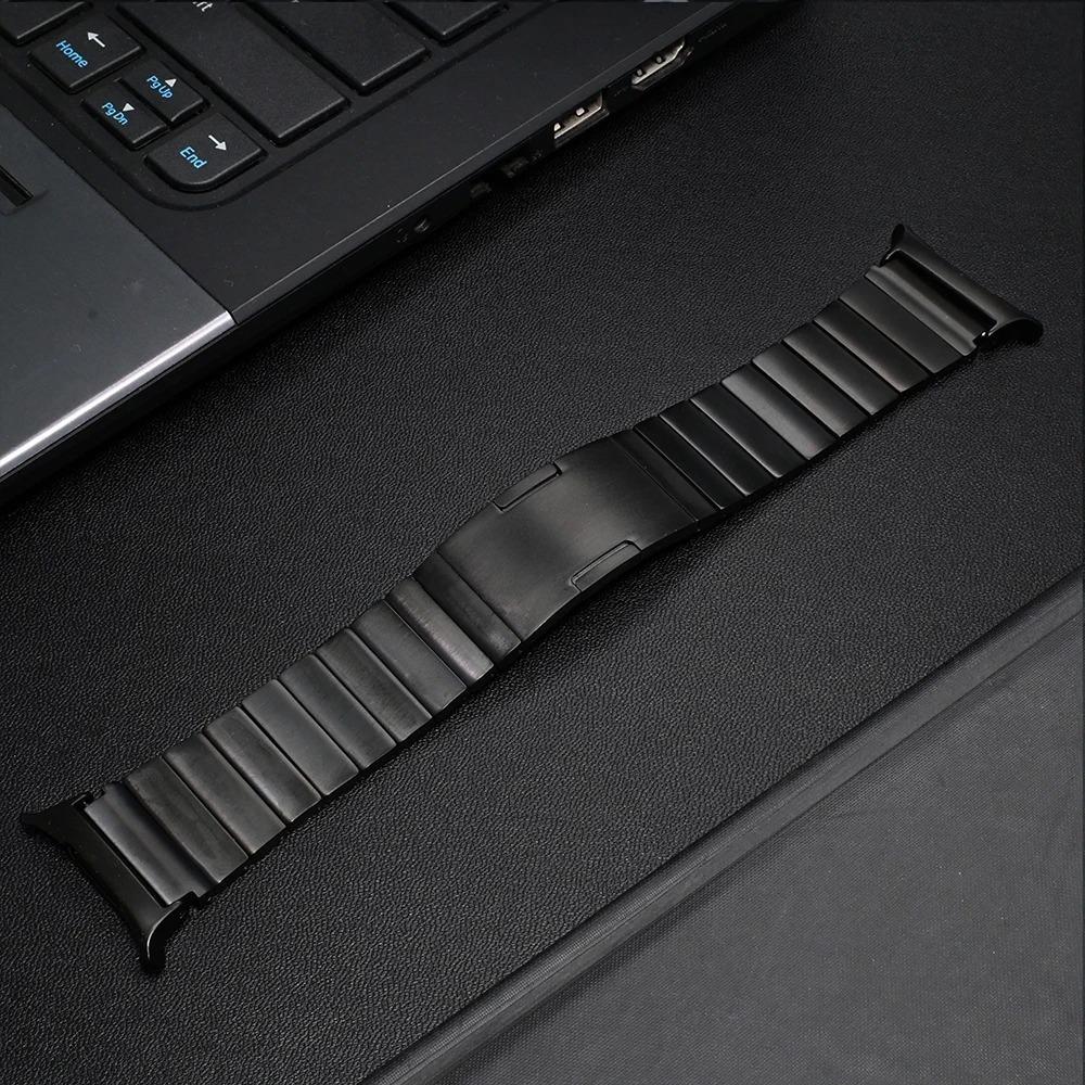 For Samsung Galaxy Watch Ultra 47mm Metal Strap with Folding Clasp Titanium Alloy Watch Band