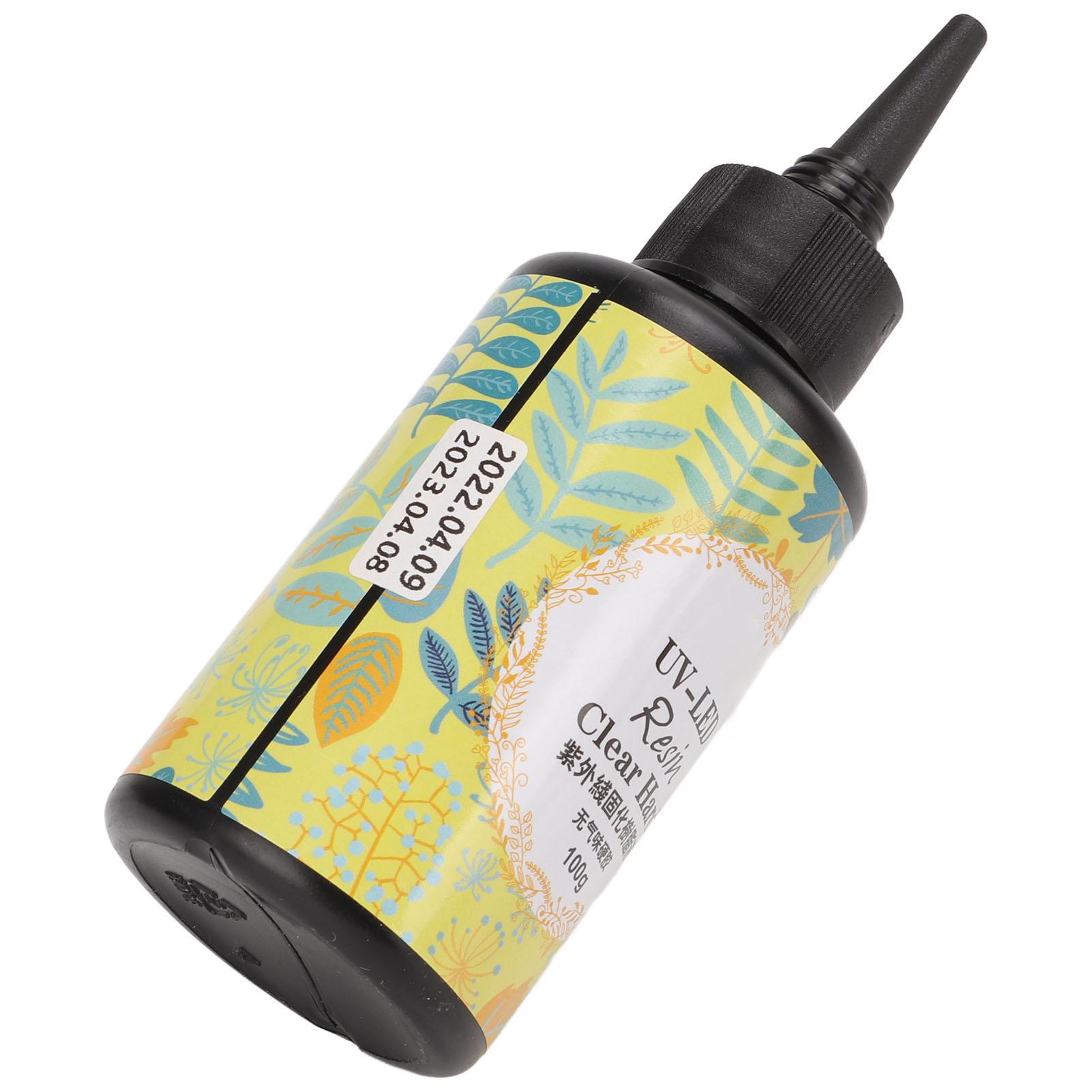 

УФ клей быстрого отверждения, устойчивый к пожелтению, высокопрозрачный, УФ смола для изготовления ожерелий своими руками