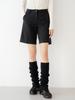 NITINA Wool Blend Classic Half Pants Bk