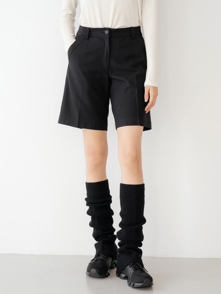 NITINA Wool Blend Classic Half Pants Bk