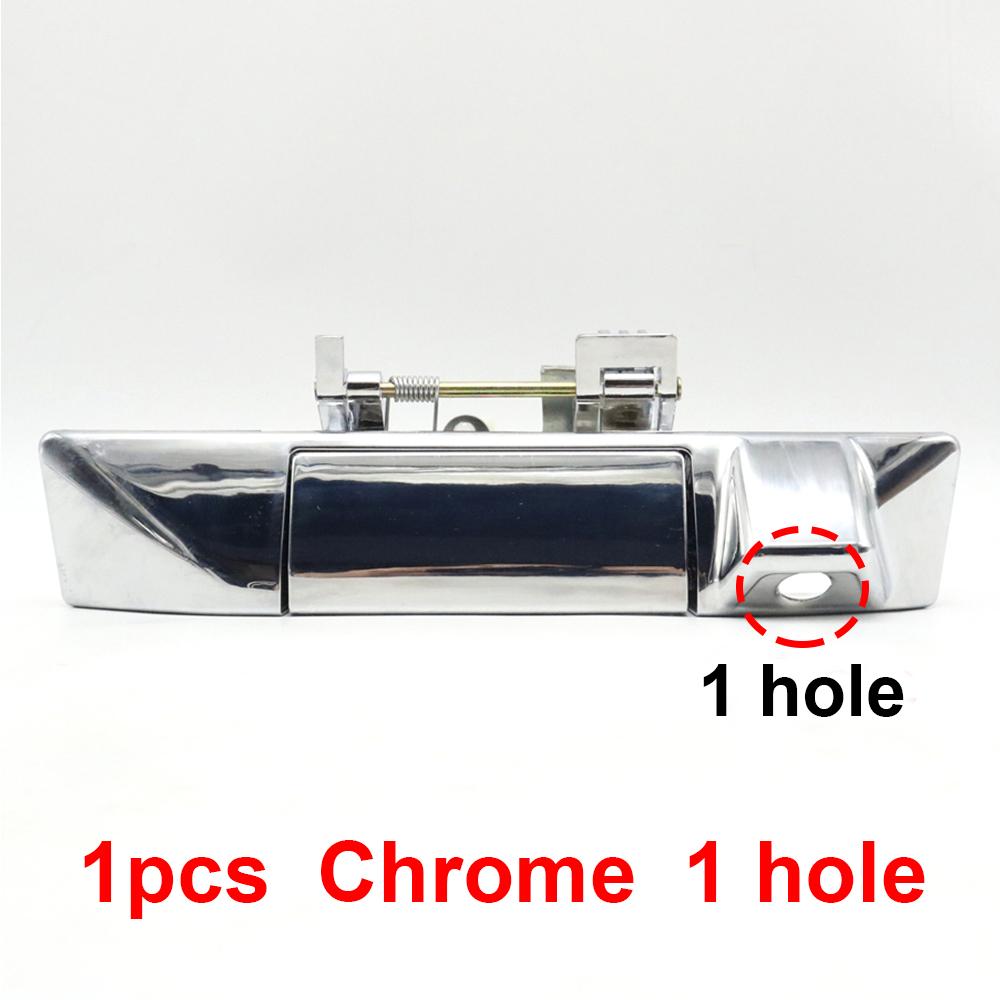 

Pickup Tailgate Door Trunk Boot Outer Exterior Rear Back Latch Handle For SAIC MAXUS T60 T70 T90 2017 2018 1PC Chrome 1 Hole