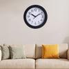 Modern Wall Clock Large Numerals Design Easy-to-Read Battery Operated Silent Non-Ticking Decorative Hanging Clock