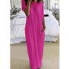 Robe Longue en Soie de Lait avec Motif Assemblé pour un Style Décontracté d'Été