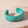 European and American color geometric resin bracelet, summer fresh and versatile bracelet, fashionable personalized simple jewelry