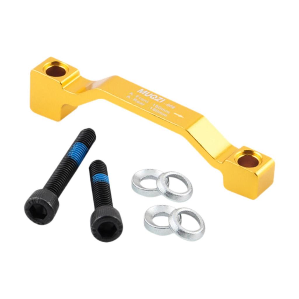 Uchwyt do hamulca tarczowego roweru, Adapter tarczy rowerowej, Konwerter Uchwyt montażowy do rowerów górskich Wymiana systemów hamulców tarczowych 180mm