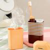 2-In-1 Travel Toothbrush Set Foldable Portable Toothpaste Tube Storage Box Mini Soft Bristled Folding Toothbrush Dispenser