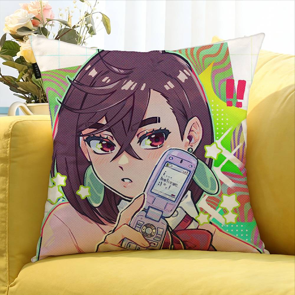 Anime D-Dandandan Various Sizes Square Pillow Case For Car Home Bedchamber Decor