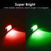 LED Marine Vessels Boats Pontoons Navigation Lights Universal Boat Signal Lamps for Enhanced Safety and Visibility 2pcs